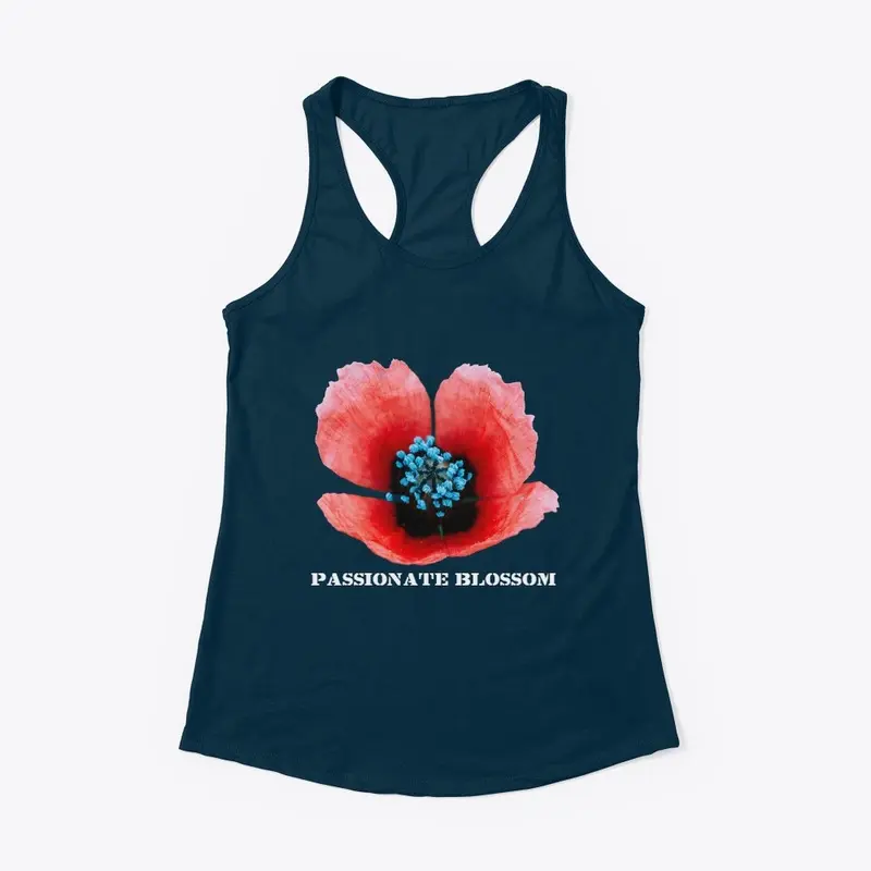 Passionate Bloom Women's Racerback Tank